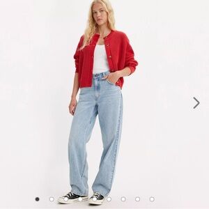 BRAND NEW - Levis Baggy Dad Jean in Fan Flare